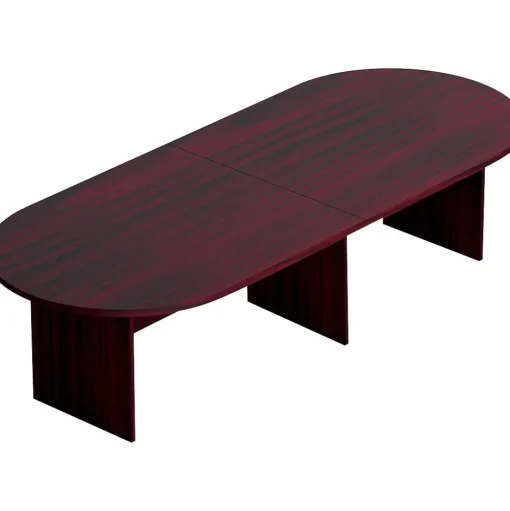 Offices to go Conference Room Tables<Racetrack Conference Table, American Mahogany, 29 1/2"H x 120"W x 48"D