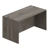 Offices to go Computer Desks<Superior 60" Desk Shell, Artisan Gray (NTDSL6030DSAGL)