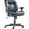 OIF Office Chairs<Bonded Leather Task Chair, Black (ST4819)