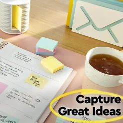 Post-it Post-It Notes<Notes, 4" x 6", Canary Collection, 100 Sheet/Pad, 12 Pads/Pack (659-YW)