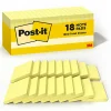Post-it Post-It Notes<Notes, 3" x 3", Canary Collection, 90 Sheet/Pad, 18 Pads/Pack (654-18CP)