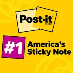 Post-it Post-It Notes<Notes, 3" x 5", Collection, Lined, 100 Sheet/Pad, 5 Pads/Pack (635-5AN)