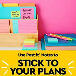Post-it Post-It Notes<Notes, 3" x 5", Collection, Lined, 100 Sheet/Pad, 5 Pads/Pack (635-5AN)