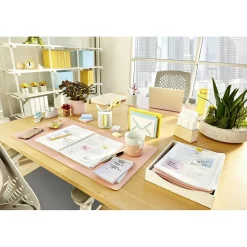 Post-it Post-It Notes<Recycled Notes, 1 3/8" x 1 7/8", Canary Collection, 100 Sheet/Pad, 12 Pads/Pack (653RPYW)