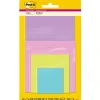 Post-it Post-It Notes<Super Sticky Notes, Assorted Sizes, Supernova Neons Collection, 45 Sheet/Pad, 4 Pads/Pack (4622-SSMIA)