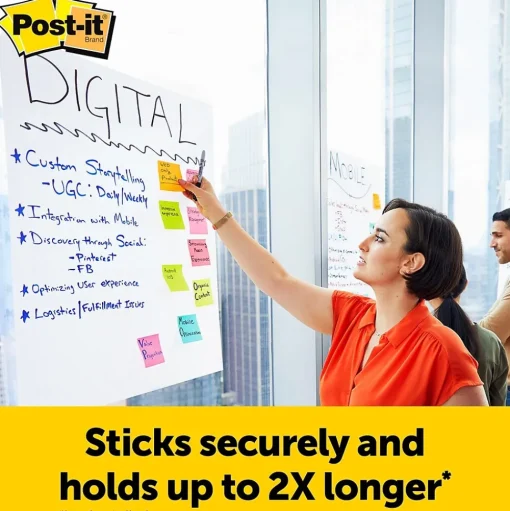 Post-it Easel Paper Pads<Super Sticky Tabletop Easel Pad, 20" x 23", 20 Sheets/Pad (563)