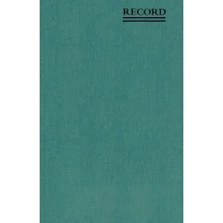 National Brand Accounting & Record Journals<Rediform Emerald Series Record Book, 7.25" x 12.25", Green, 75 Sheets/Book (RED56111)