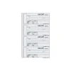 Rediform Accounting & Record Journals<Money 3-Part Carbonless Receipt Book, 2.75" x 6.88", 200/Pack (S1657NCL)