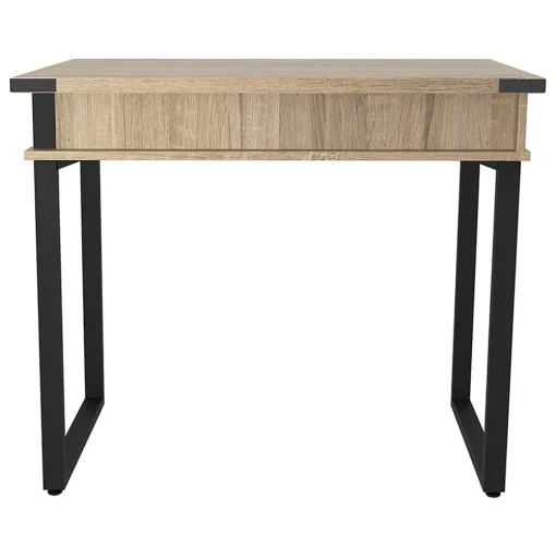 Safco Office Desks<Mirella SOHO 36"W Table Desk with Drawer, Sand Dune (5512SDD)