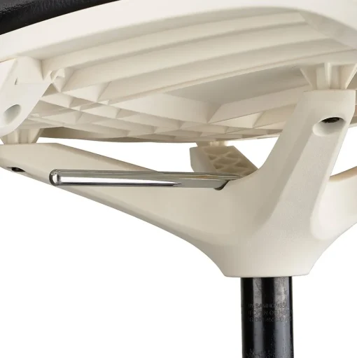 Safco Office Chairs<® Shell™ Vinyl Upholstered Extended-Height Chair, White (7014WH)