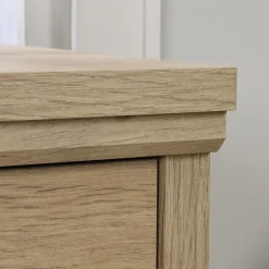 Sauder File Cabinets<Aspen Post 2-Drawer Lateral File Cabinet, Letter/Legal Size, Lockable, 30"H x 31"W x 19"D, Prime Oak (427013)