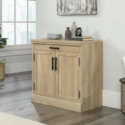 Sauder Storage Cabinets<Aspen Post 30"H Storage Cabinet, Prime Oak (427015)