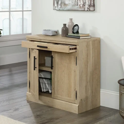 Sauder Storage Cabinets<Aspen Post 30"H Storage Cabinet, Prime Oak (427015)