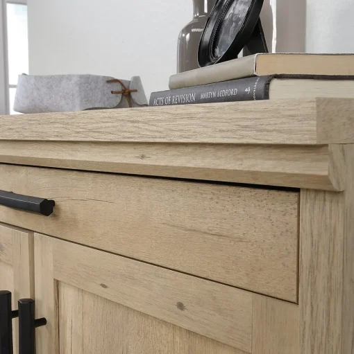 Sauder Storage Cabinets<Aspen Post 30"H Storage Cabinet, Prime Oak (427015)