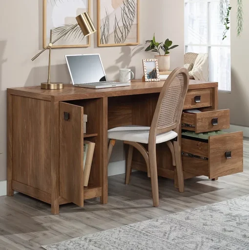 Sauder Computer Desks<Cannery Bridge 60"W Computer Desk, Sindoori Mango (429510)