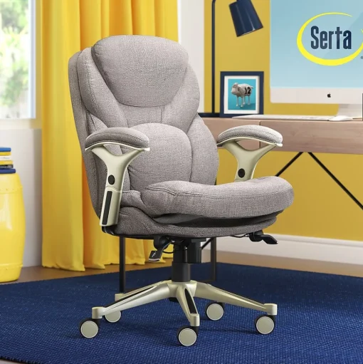 Serta Ergonomic Chairs<Claremont Ergonomic Fabric Swivel Executive Chair with Back in Motion Technology, (44186D)
