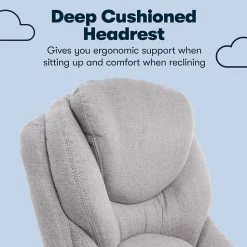 Serta Ergonomic Chairs<Claremont Ergonomic Fabric Swivel Executive Chair with Back in Motion Technology, (44186D)