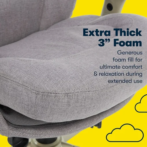 Serta Ergonomic Chairs<Claremont Ergonomic Fabric Swivel Executive Chair with Back in Motion Technology, (44186D)