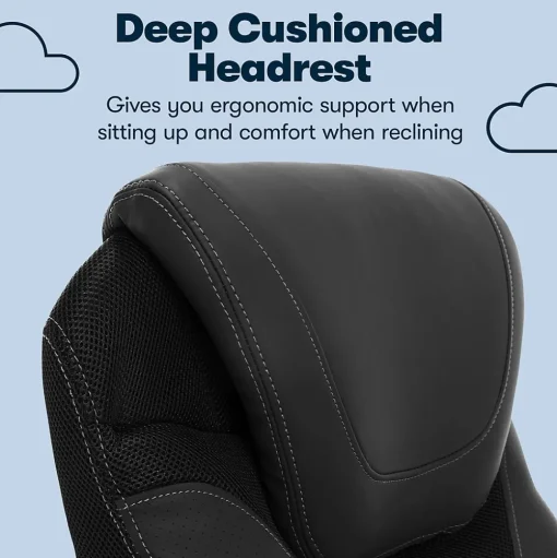 Serta Ergonomic Chairs<Works Bryce Ergonomic Bonded Leather Swivel Executive Chair, (43807A)