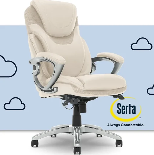 Serta Office Chairs<Works Bryce Ergonomic Bonded Leather Swivel Executive Chair, (43807B)