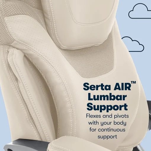 Serta Office Chairs<Works Bryce Ergonomic Bonded Leather Swivel Executive Chair, (43807B)