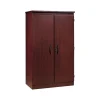 South Shore Storage Cabinets<Morgan 60" Storage Cabinet with 4 Shelves, Royal Cherry (7206970)
