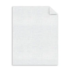 Southworth Card Stock<Metalo Linen Cardstock Paper, 70 Lbs., 8.5" x 11", White Pearl, 25 Sheets/Pack (91142)