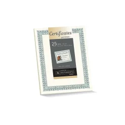 Southworth Awards & Certificates<Parchment Certificates, 8.5" x 11", Ivory, 25/Pack (CT3R)