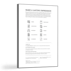 Southworth Multipurpose Paper<Parchment Specialty Sampler Paper, 8.5" x 11", 24 lb., Assorted, 50/Pack (P984S)