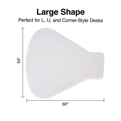 Staples Chair Mats<® Carpet Chair Mat, Medium-Pile, Clear (28594)