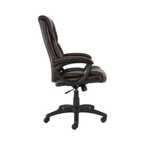 Staples Office Chairs<Kelburne Luxura Ergonomic Faux Leather Swivel Executive Chair, (58227-CC)