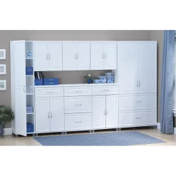 System Build Storage Cabinets<SystemBuild Kendall 24" Wall Cabinet, White (7366401PCOM)