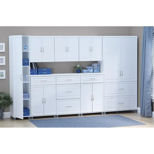 System Build Storage Cabinets<SystemBuild Kendall 24" Wall Cabinet, White (7366401PCOM)