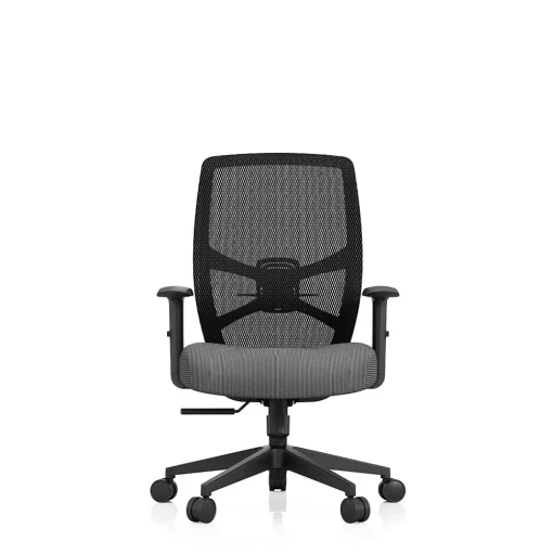 Tempur-Pedic Office Chairs<ProTask Mesh/Fabric Swivel Executive Task Chair, Grey (TP-PROTASK-GRY)