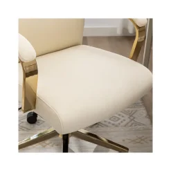 Thomasville Furniture Ergonomic Chairs<Jolie Ergonomic Fabric Swivel Desk Chair, (60068-CRM)