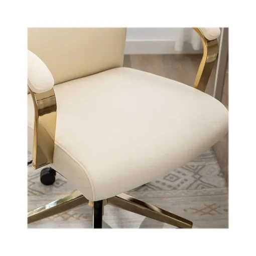 Thomasville Furniture Ergonomic Chairs<Jolie Ergonomic Fabric Swivel Desk Chair, (60068-CRM)