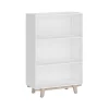 Thomasville Furniture Bookcases<Whitney 3-Shelf 48"H Bookcase, White (SPLS-WHBK-TV)