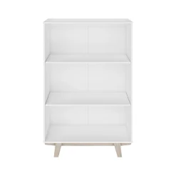 Thomasville Furniture Bookcases<Whitney 3-Shelf 48"H Bookcase, White (SPLS-WHBK-TV)