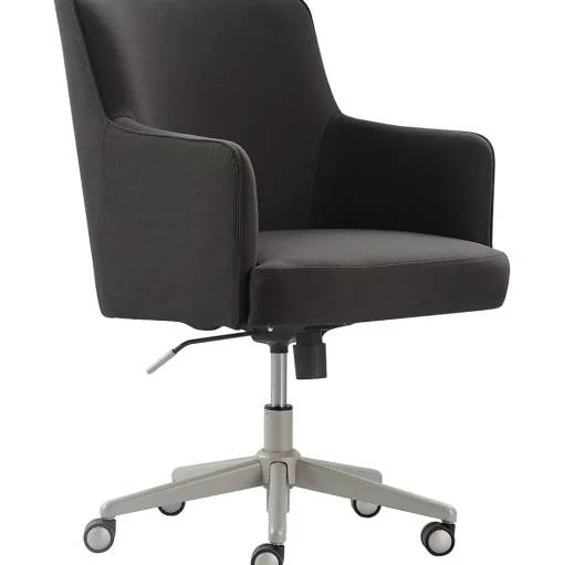 Tommy Hilfiger Office Chairs<Belmont Ergonomic Twill Swivel Executive Chair, Gray (CHR10061B)