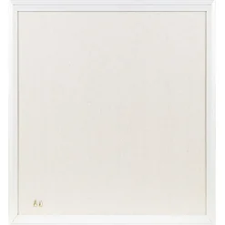 U Brands Bulletin<Linen Bulletin Board, 23" x 17", White Décor Frame