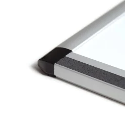 U Brands Dry Erase<PINIT Steel Dry-Erase Whiteboard, Aluminum Frame, 6' x 4' (2808U00-01)