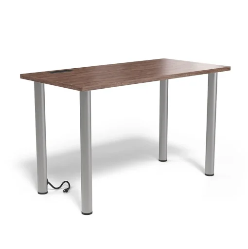 Union & Scale Office Desks<™ Essentials 48"W Computer and Writing Desk, Espresso (UN56970)