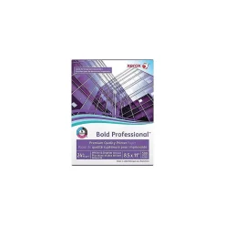 Xerox Multipurpose Paper<Bold Professional 8.5" x 11" Bond Paper, 24 lbs., 98 Brightness, 500/Ream (3R13038)