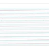 Zaner-Bloser Classroom Paper<Broken Midline Sulphite Paper; 500 Sheet, Ruled, 10.50" x 8", 500/Pack, White