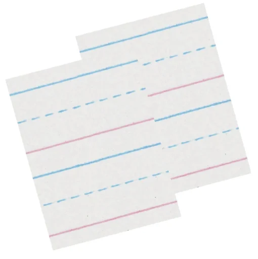 Zaner-Bloser Classroom Paper<Sulphite Handwriting Paper, 500 Sheets/Pack, 2/Packs (PACZP2411-2)