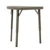 Zown Folding Tables<Premium Collection Corner Folding Table, Brown, 2/Pk (60435PRM2E)